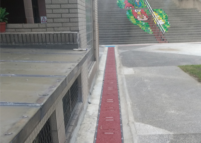 新竹縣新社國小-滲透側溝+透水化妝蓋